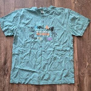 Teal Graphic T-Shirt